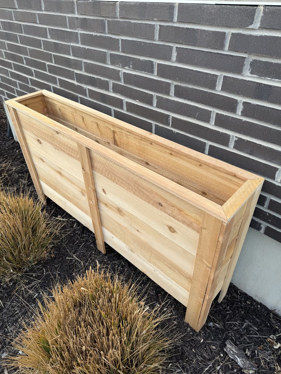Tall Skinny Planter Box