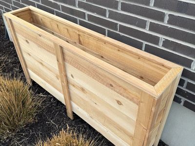 Tall Skinny Planter Box