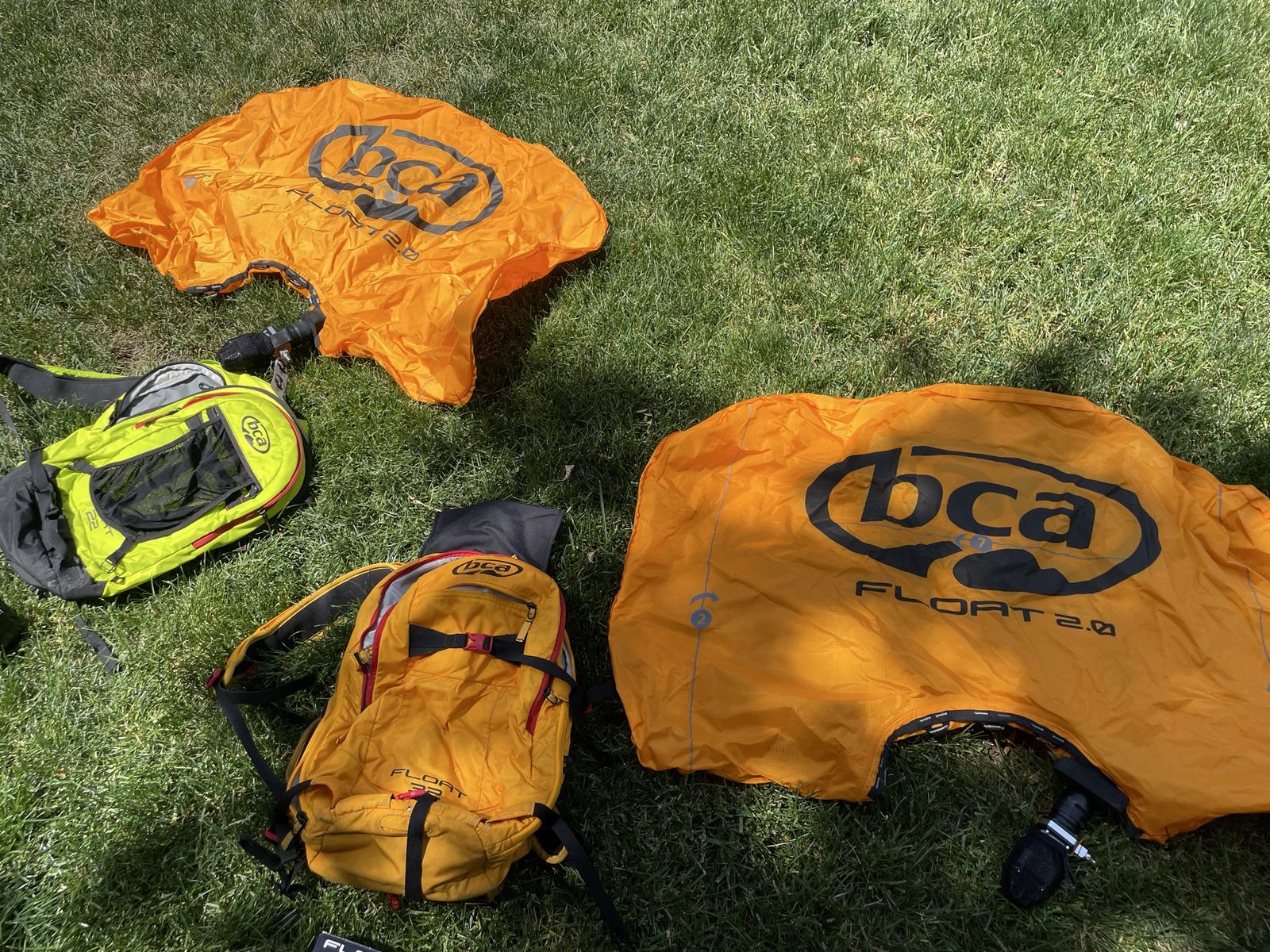 BCA Avy Packs, 32L and 22L