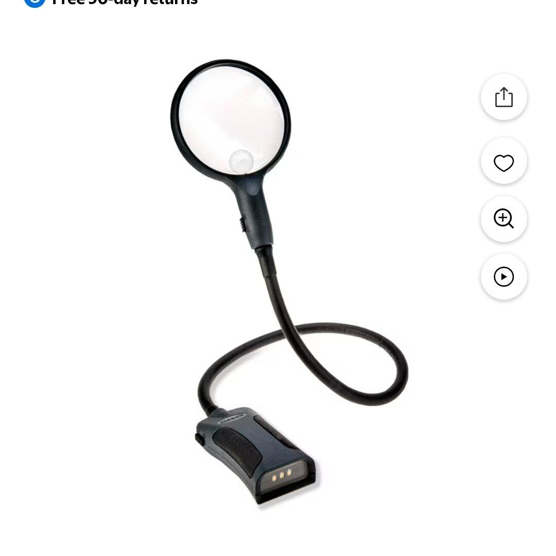 Carson Multipurpose LED Magnifying Glass Task Lite