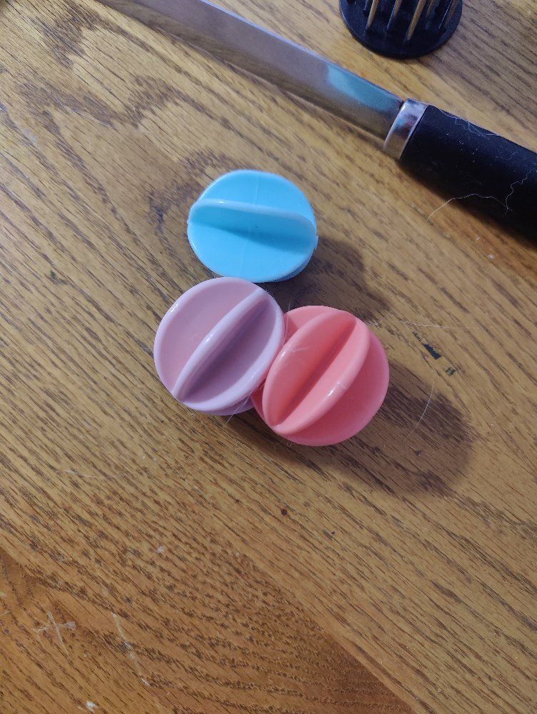 Set of 3 Plastic blender balls