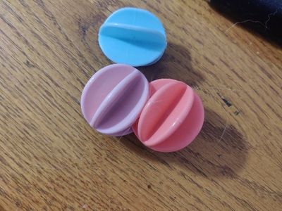 Set of 3 Plastic blender balls