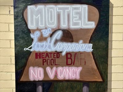 Neil Young inspired painting