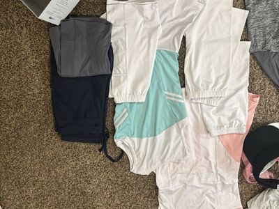 Amazon Basics & Puma Women's Athletic Wear Lot - Tops, Pants, Shorts, Mixed XS & Colors