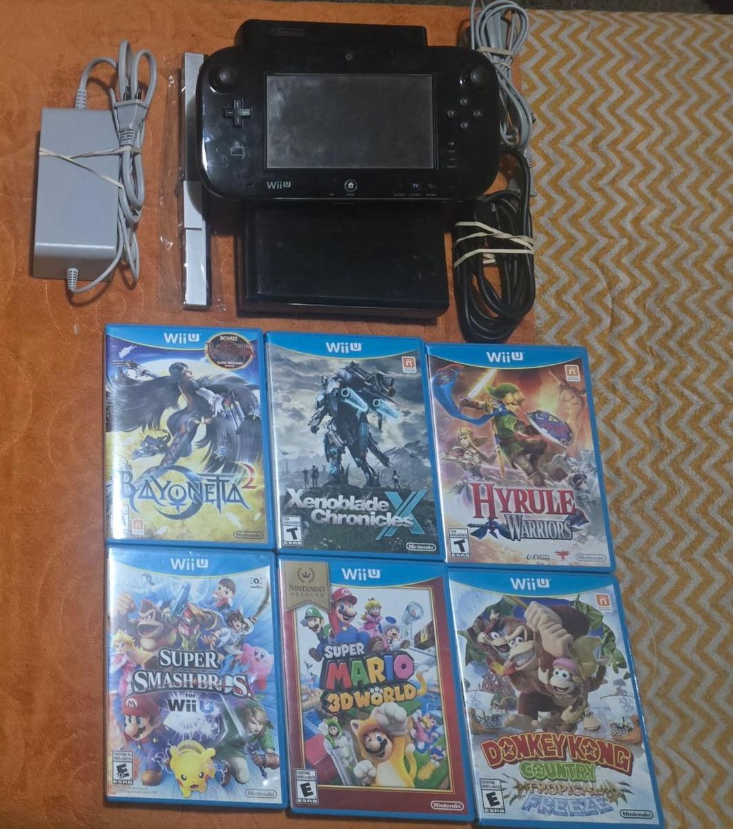 Wii U Deluxe with 7 games! trades considered!~