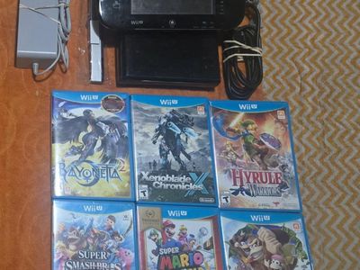 Wii U Deluxe with 7 games! trades considered!~