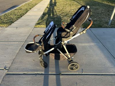 Mockingbird Adjustable Double Stroller