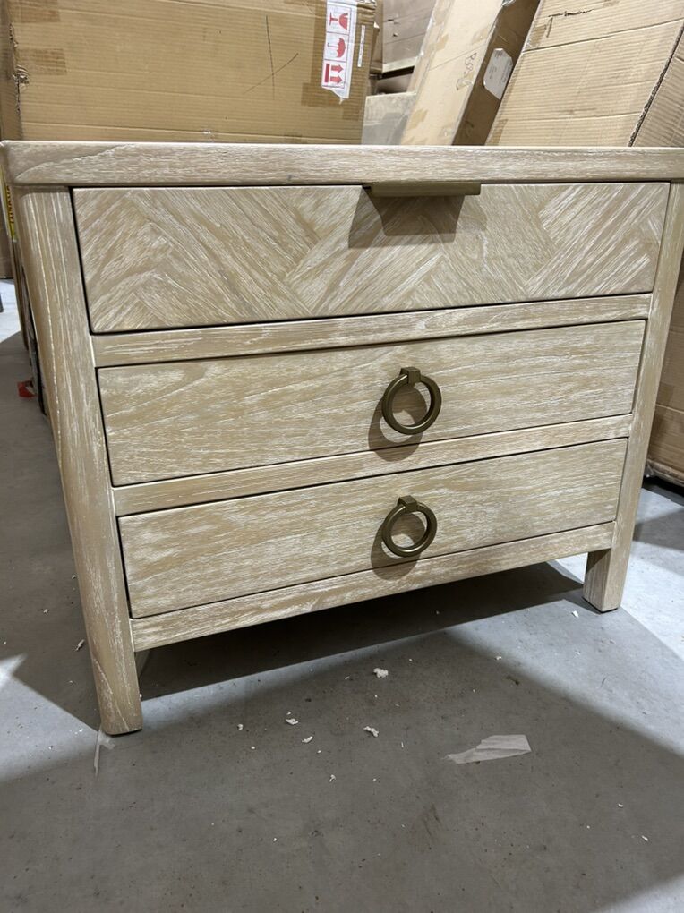 BRAND NEW 3 Drawer Nightstand