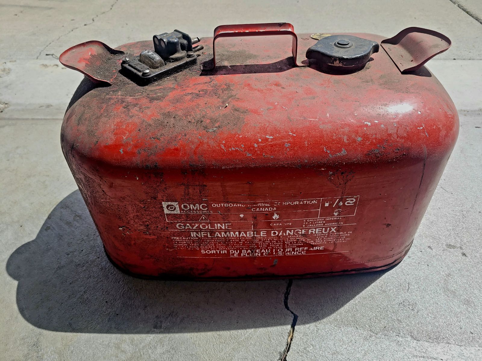 Metal Gas Can For Boat