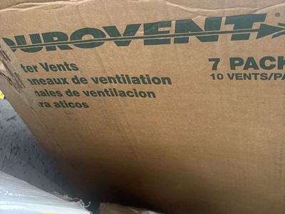 Duorovent UDV2248 Rafter Ventilator Kit - 70 Pack, ADO Products Attic Ventilation