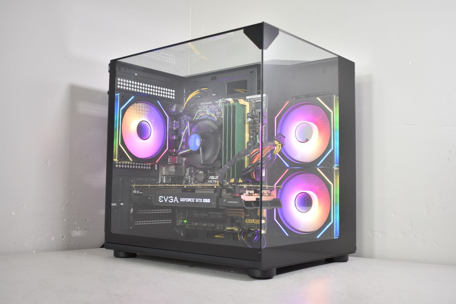 ARGB GAMING - i7-4790, GTX 1060 6gb, 16gb Ram, SSD