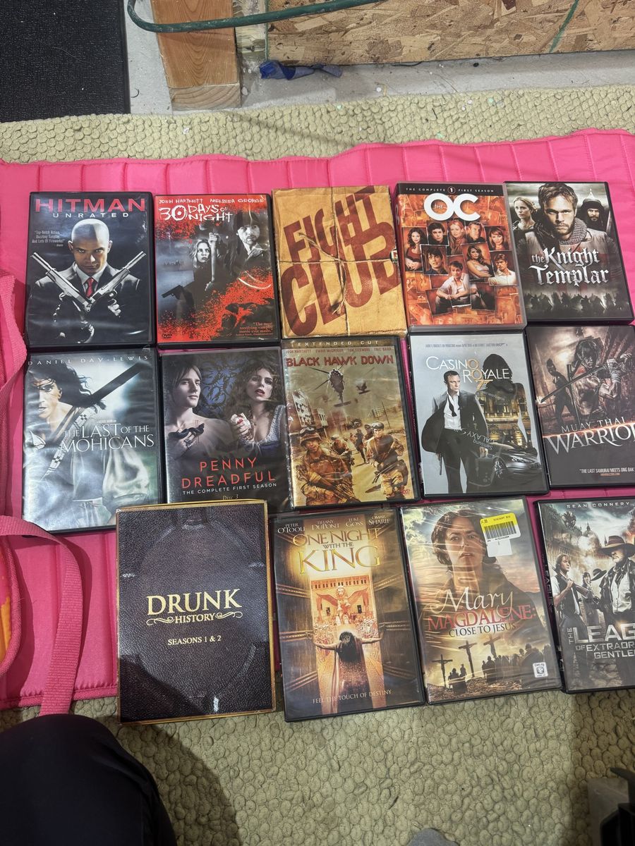 DVD movies lot
