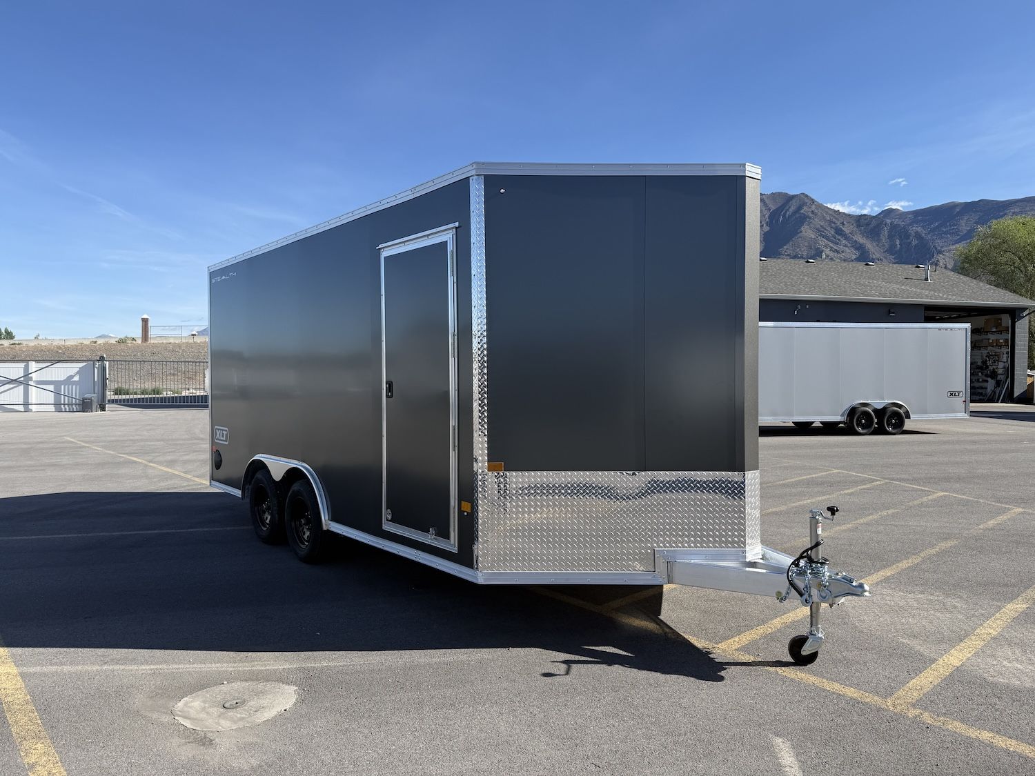 2026 Alcom COMPETITIVELY PRICED All-Aluminum Stealth 8.5x16 Car Hauler