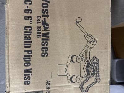 NEW Yost BC-6 6" Chain Pipe Vise - Brand New in Box