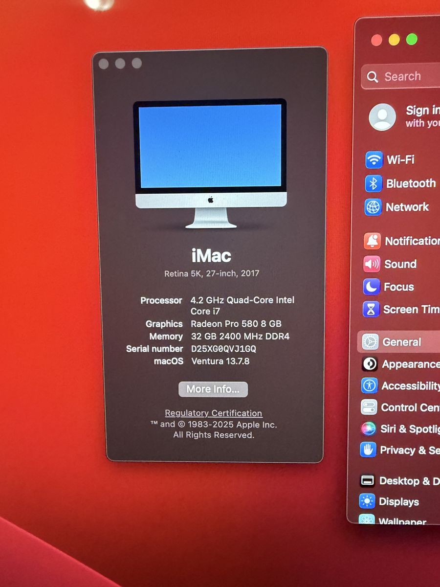 2017 iMac 5k