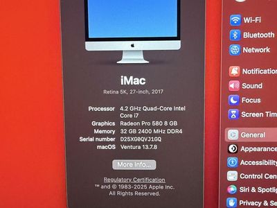 2017 iMac 5k