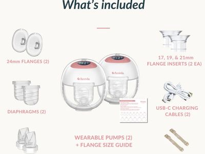 NEW AMEDA GLO WEARABLE BREAST PUMP