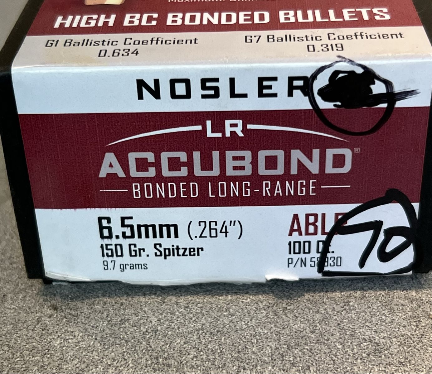 6.5mm 150 gr ABLR