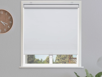 Sunoff Cordless Blackout Roller Shade Blind White 30.5"x72" Thermal Window