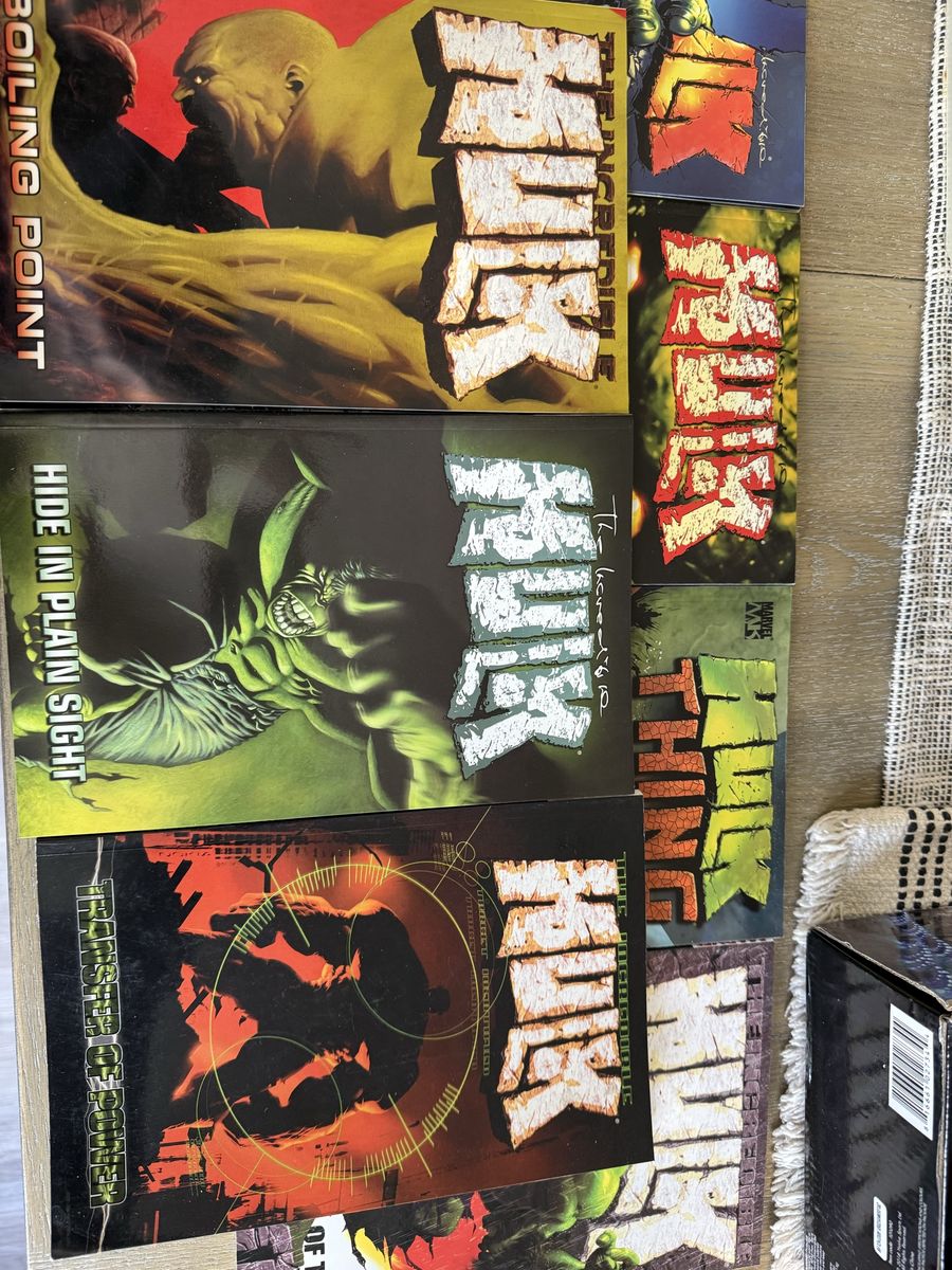 Marvel Incredible Hulk Graphic Novel Trade Paperback Lot