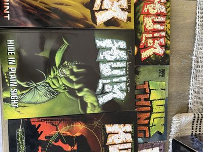 Marvel Incredible Hulk Graphic Novel Trade Paperback Lot