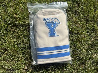 New BYU Embroidered Driver Headcover - Faux Leather "Over Y" Cougar Logo