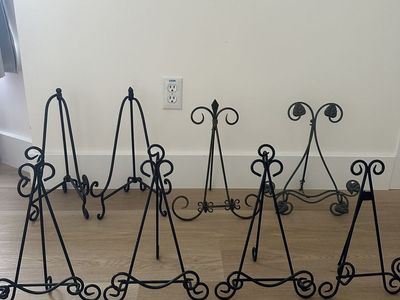 Decorative Metal Easel - Various Sizes & Styles