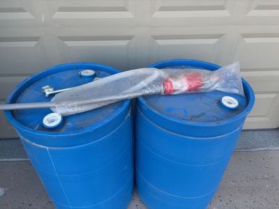 55 gal. potable water barrels