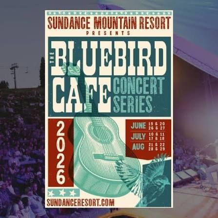 4 Sundance Bluebird Cafe Tickets — Sat 8/29 — PRIME BENCH + BBQ Dinner Included