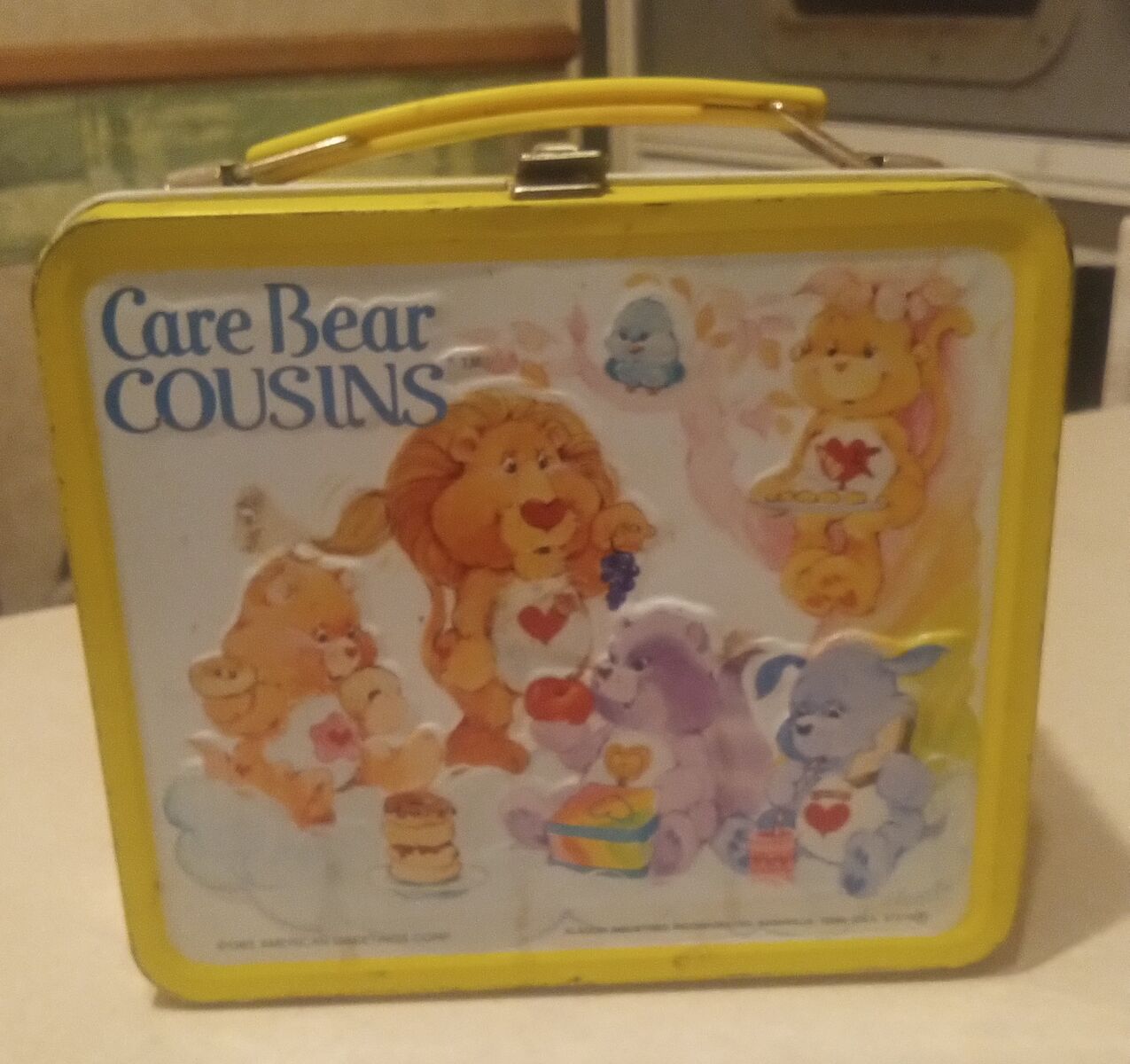 Antique metal lunchboxes