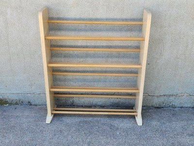 Wood Cd Shelf Rack Storage Holder