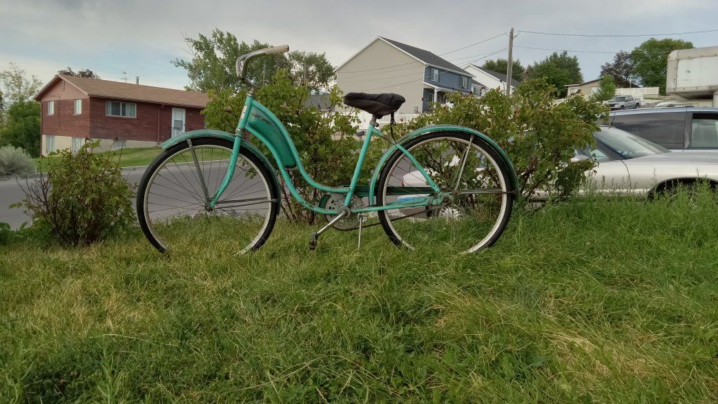 Vintage 1950s Monark Sunliner Cruiser Bicycle - Antique Project Bike
