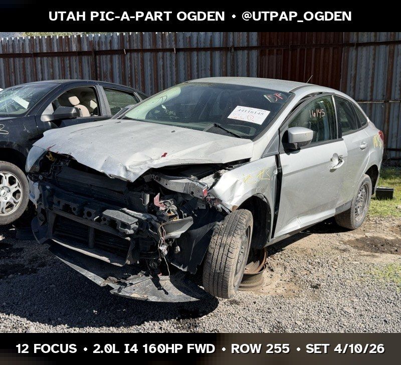 2012 Ford Focus Parts - UTPAP Ogden