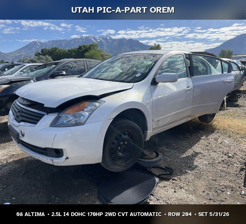 2008 Nissan Altima Parts - UTPAP Orem