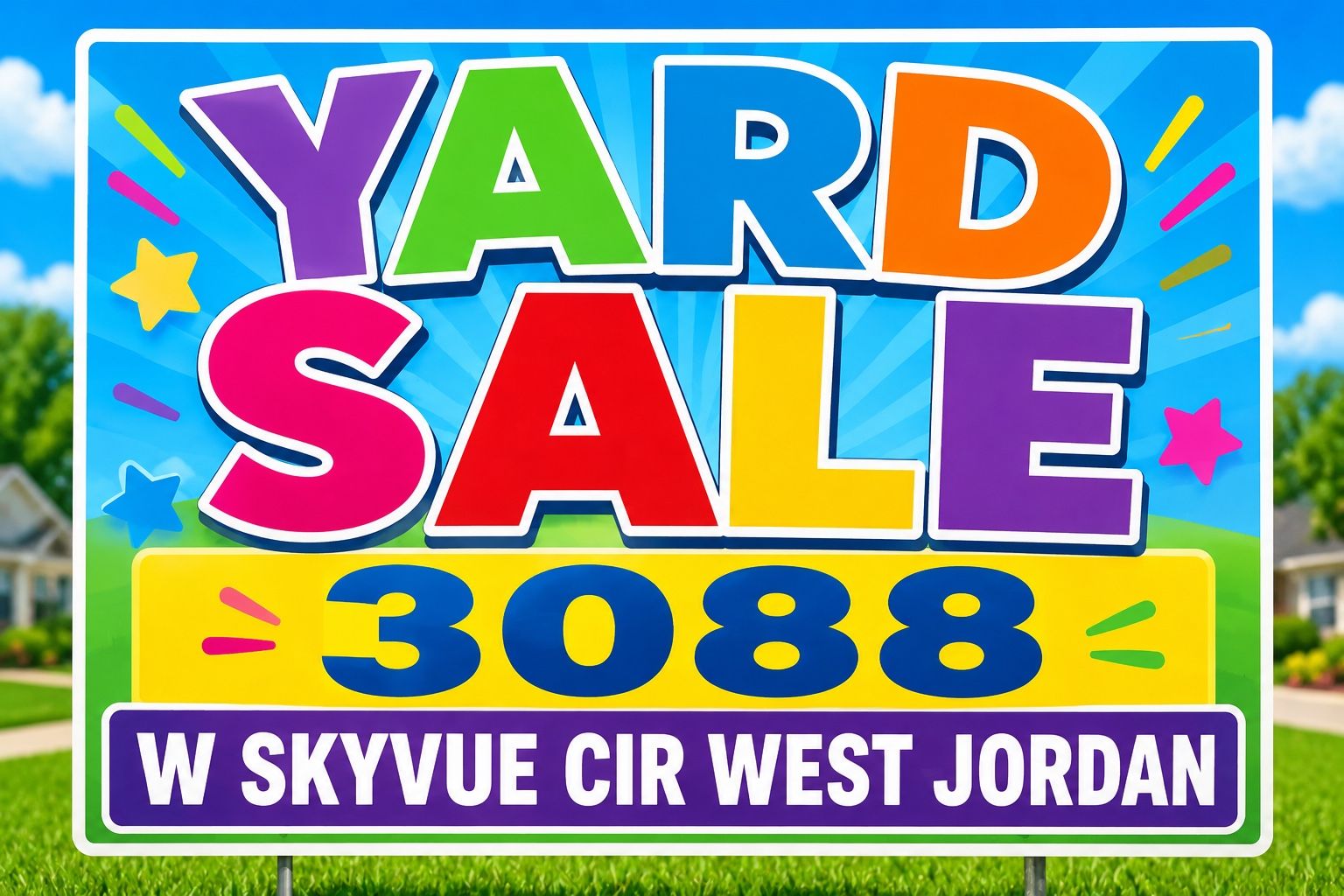 Yard sale