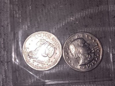 Susan B. Anthony misprinted dollar coin