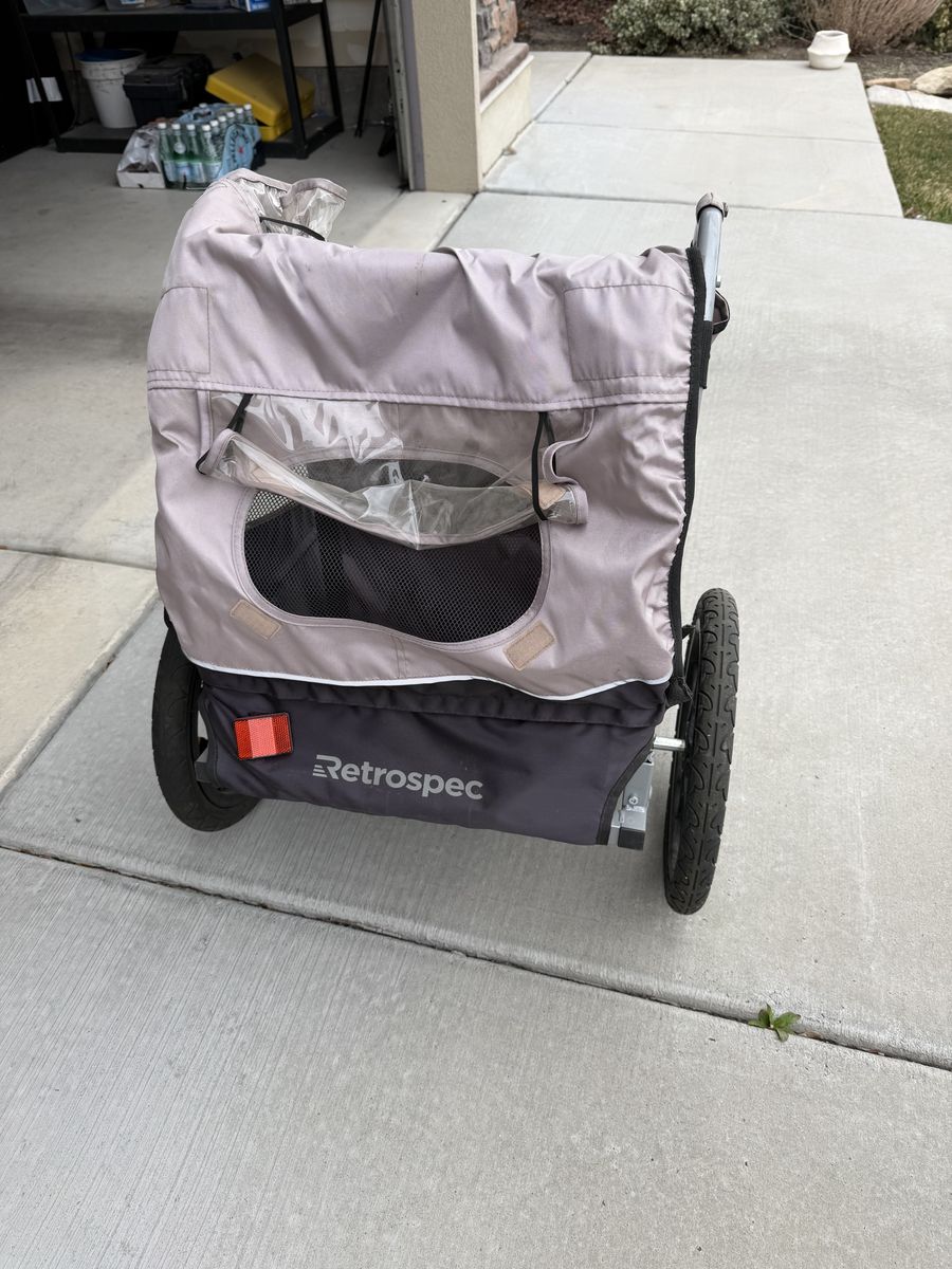 Single Passenger Retrospec Bike Trailer