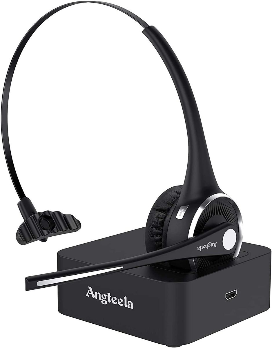 Angteela Trucker Wireless Bluetooth Headset with M