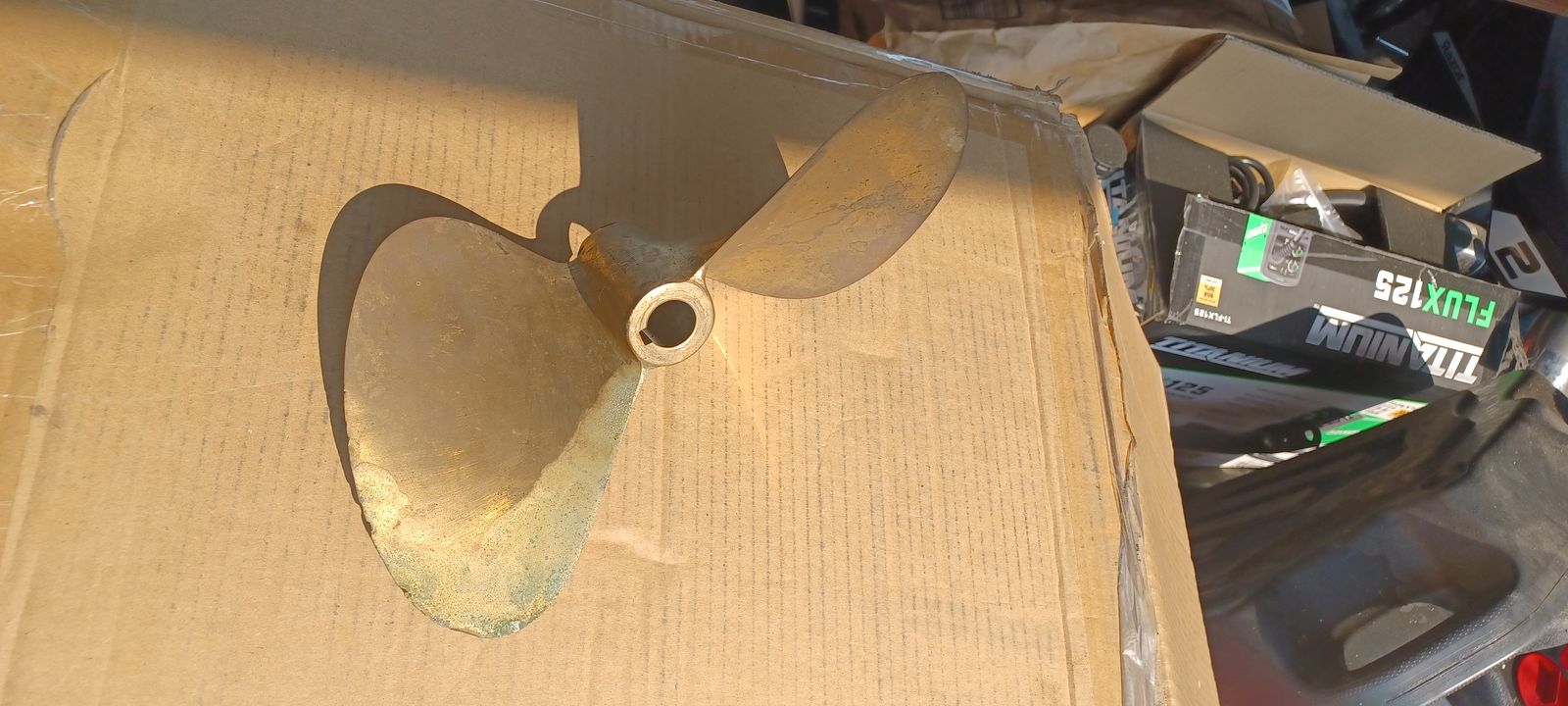 Brass Propeller
