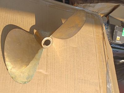 Brass Propeller
