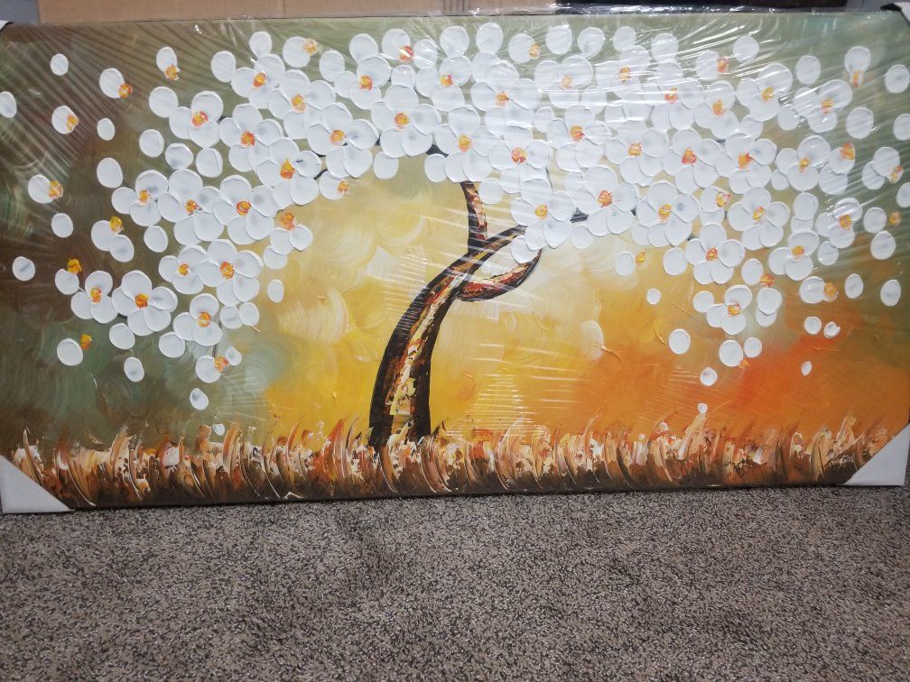 Painting on Canvas - Abstract Wall Art Decor