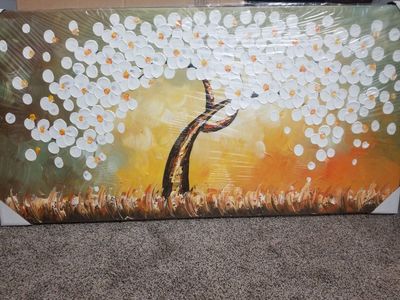 Painting on Canvas - Abstract Wall Art Decor