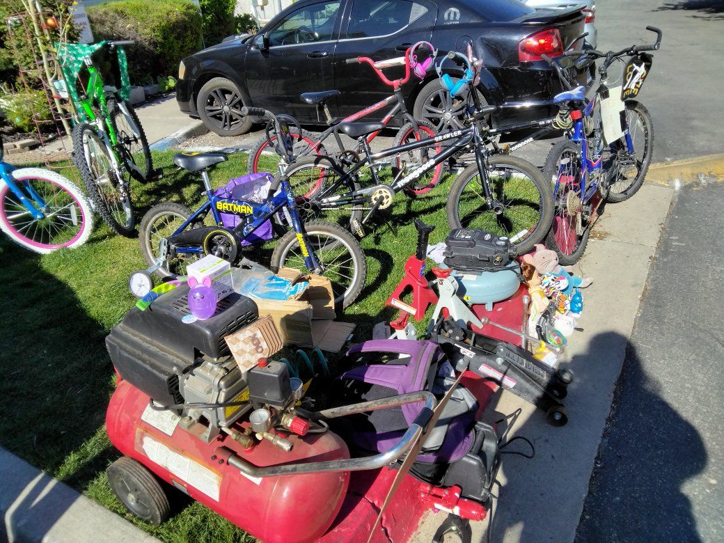 YARD SALE@8AM tomorrow nextdoor to us as well