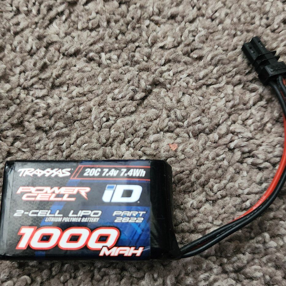Traxxas 2s 1000mah lipo battery