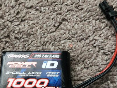 Traxxas 2s 1000mah lipo battery