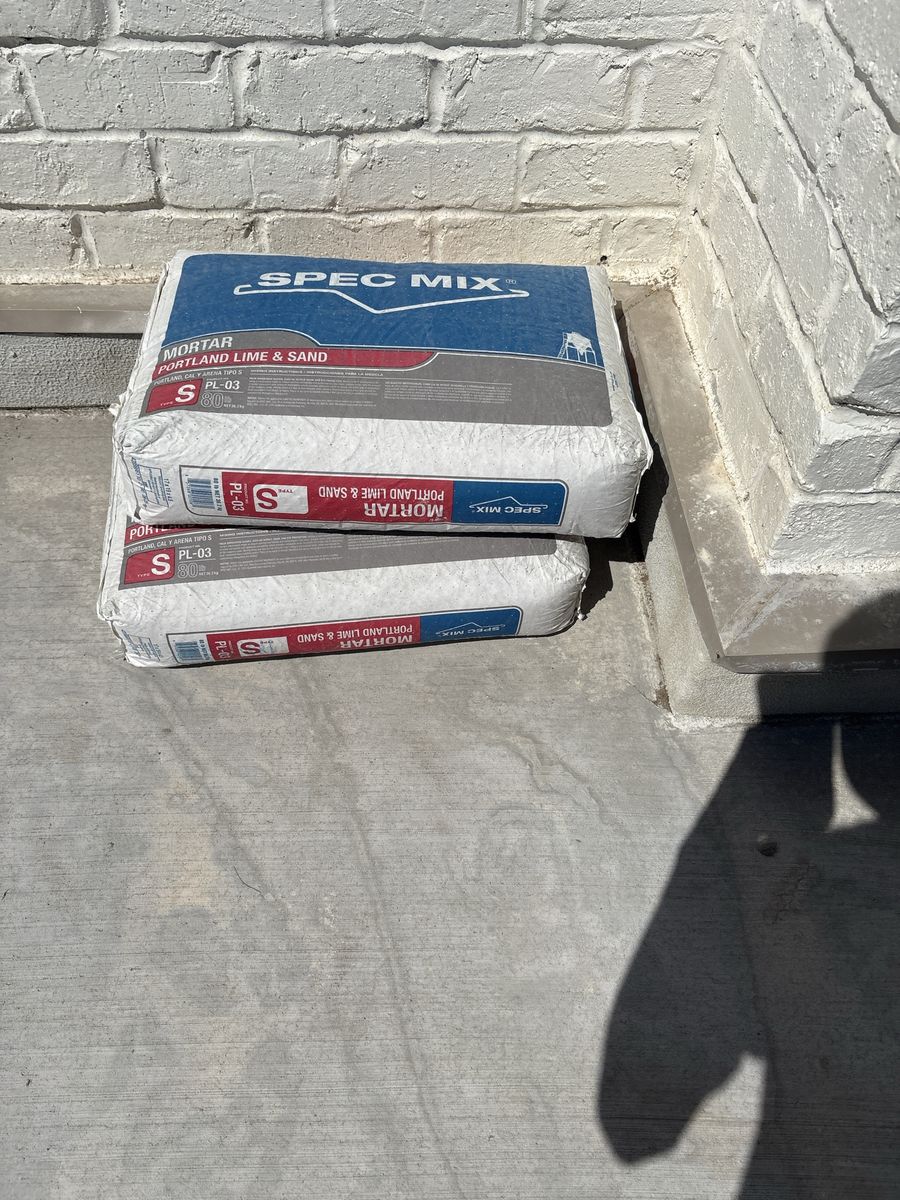 Spec Mix Type S Mortar Portland Lime & Sand 80lb Bags - 2 Pack