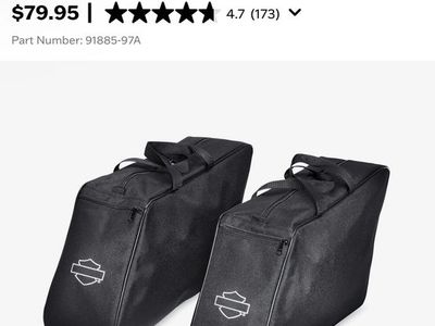 Harley Davidson Saddlebag Inserts