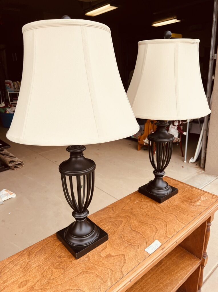 Set Of (2) Table Lamps