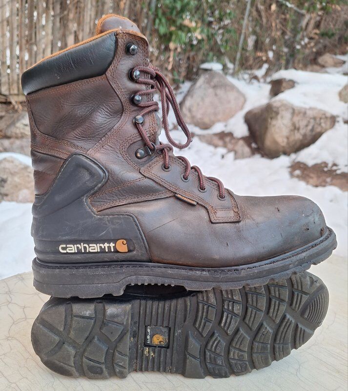 Carhartt Heritage Waterproof Steel Toe Boots Sz12