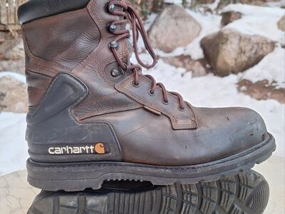 Carhartt Heritage Waterproof Steel Toe Boots Sz12